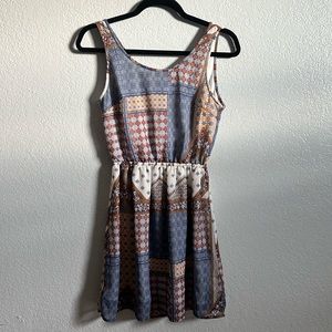 H&M Divided Patchwork Sundress